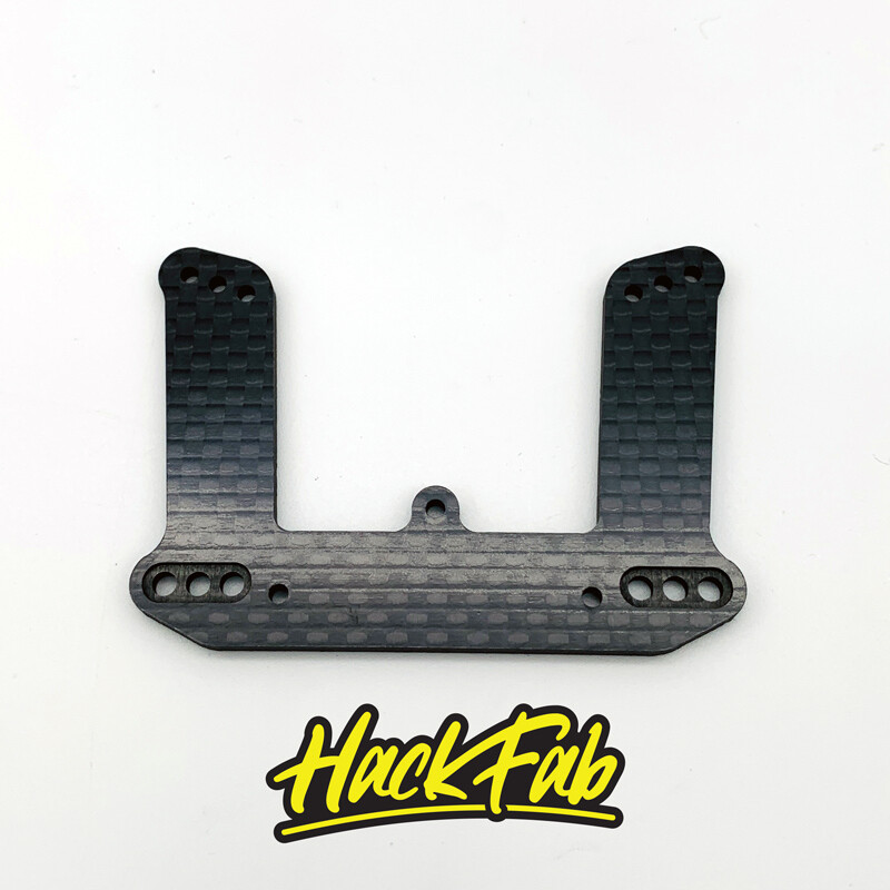 Losi Mini JRX2 Carbon Fiber WIDE front shock tower (2.5mm)