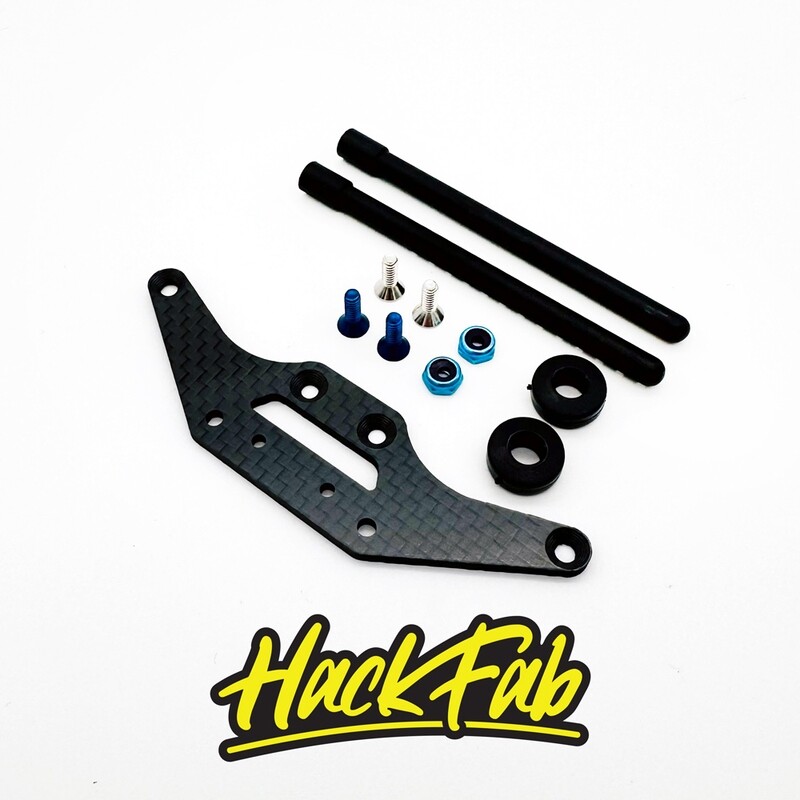 Mini Late Model/EDM V2.2 Rear Body Mount w/ 3" posts
