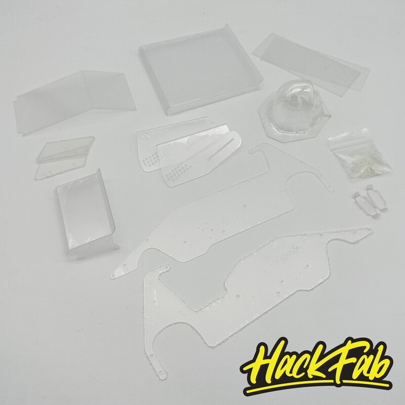 Losi Mini-B bolt-on Sprint Car Lexan Body Kit