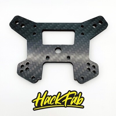 HackFab Carbon Fiber Front Shock Tower for Traxxas Sledge