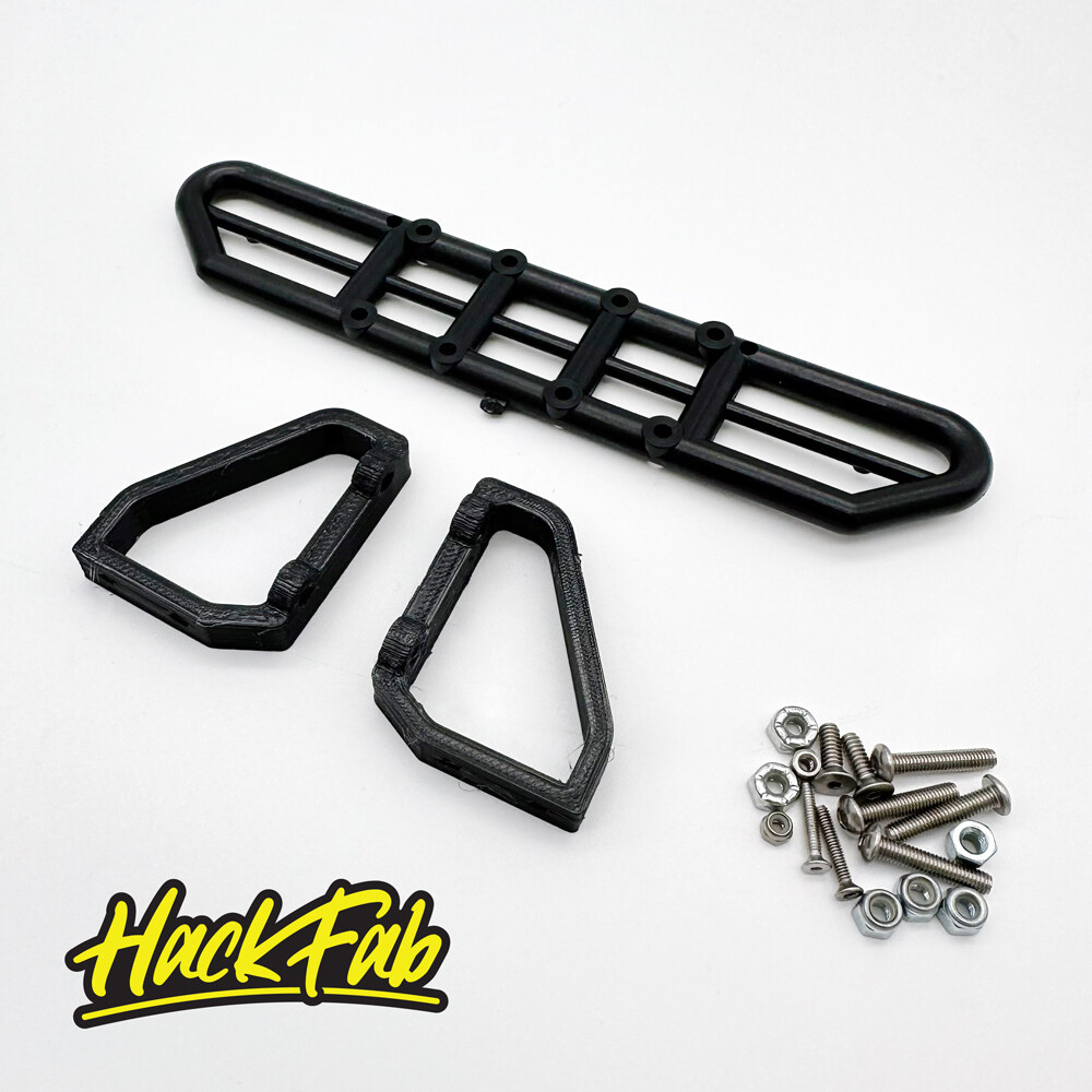 Losi Mini T 2.0 Late Model EDM Omni Rear Bumper V2.2 HackFab RC
