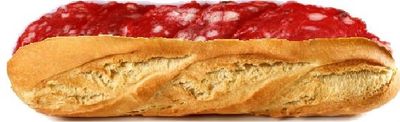 BAGUETTE WITH SALAMI