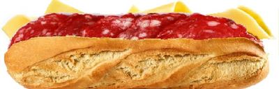 BAGUETTE SALAMI &amp; CHEESE