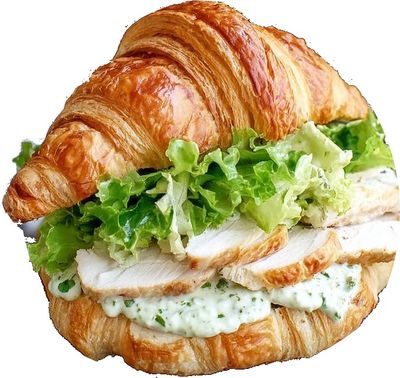 CROISSANT, HALAL CHICKEN, TARTARE SAUCE, LETTUCE