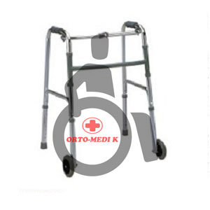 Andadera Ortopédica aluminio adulto con llantas