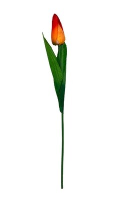 Tulppaani keinotekoinen kukka, oranssi