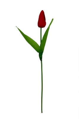 Tulppaani keinotekoinen kukka, punainen