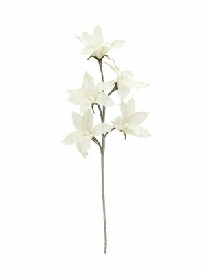 Kärhö valkea 1m keinotekoinen kukka