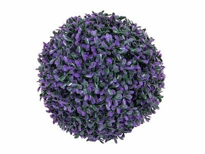 Ruohopallo, vihreä/violetti 22cm keinotekoinen Ruohopallo, vihreä/violetti 22cm keinotekoinen