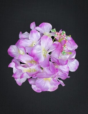 Hortensia kukkapää keinotekoinen, vaalea lila Hortensia kukkapää keinotekoinen, vaalea lila