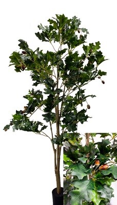 Tammi tekopuu tammenterhoilla - 160cm Tammi tekopuu tammenterhoilla - 160cm
