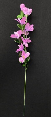 Orkidea tekokukka, violetti