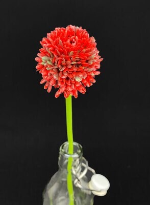 Sipulinkukka keinotekoinen kukka, punainen