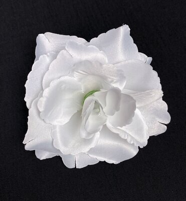 Valkoinen ruusu tekokukkapää
