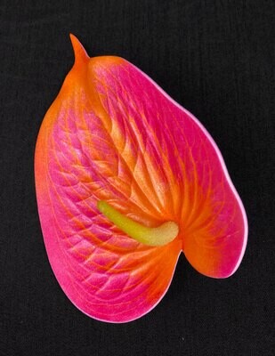 Flamingokukka tekokukkapää, pinkki/oranssi Flamingokukka tekokukkapää, pinkki/oranssi