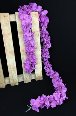 Hortensia tekokukkaköynnös 1,7m, tumma violetti