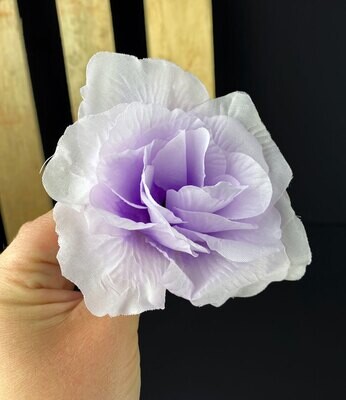 Pensasruusu tekokukkapää, vaalean violetti