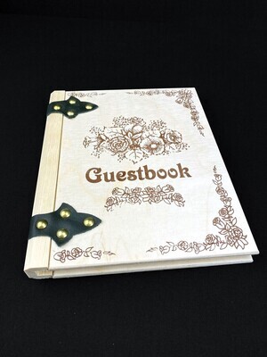 Guestbook - vieraskirja puukansilla