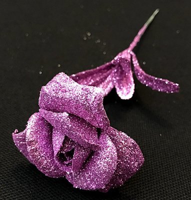 Kimalle tekoruusu, violetti Kimalle tekoruusu, violetti