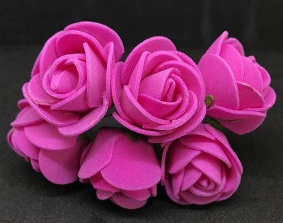 Softisruusu iso 6kpl, pinkki Softisruusu iso 6kpl, pinkki