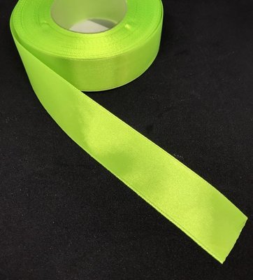 Satiininauha 25mm, apple green 10m Satiininauha 25mm, apple green 10m