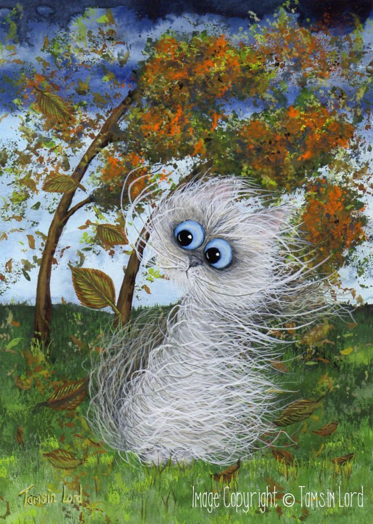 Original Painting: 'Windy Days!' Original Painting: 'Windy Days!'