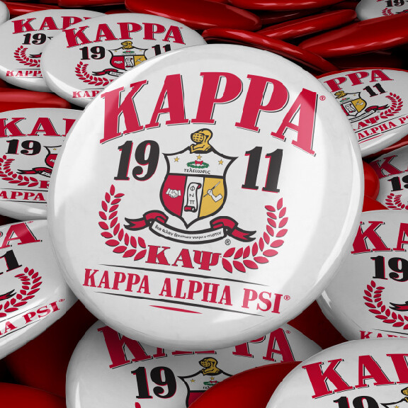 Kappa Alpha Psi® - Pin-Back Buttons for Chapter or Group