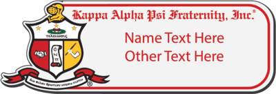 Kappa Alpha Psi® - Personalized Name Badges