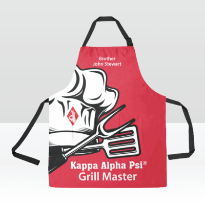 Kappa Alpha Psi® - Full Custom, Personalized Grill Set