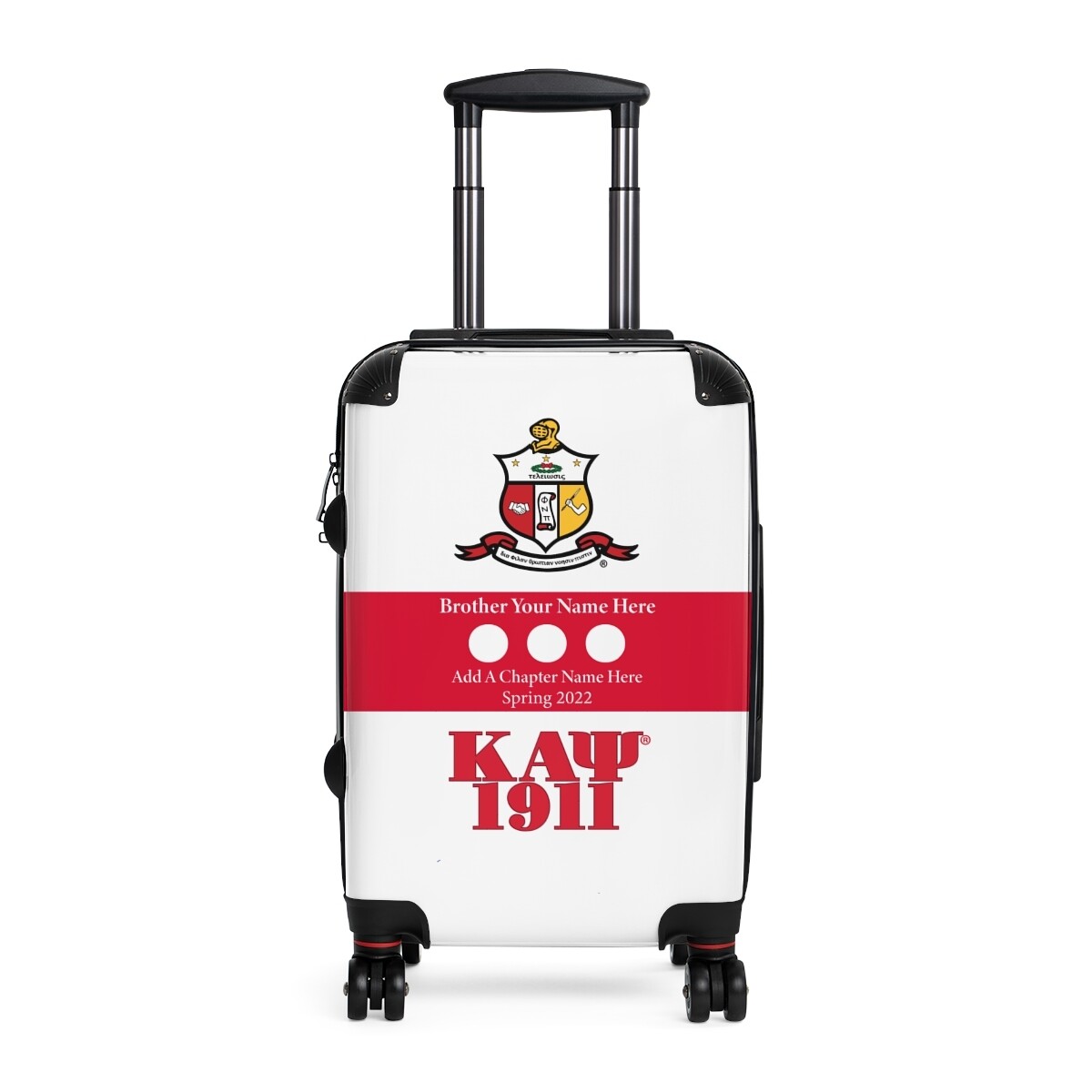 Kappa Alpha Psi® Easy Travel Suitcase - Personalized!