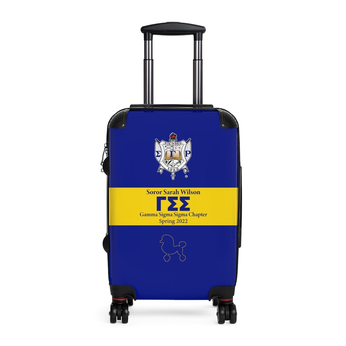 Sigma Gamma Rho® - Easy Travel Suitcase - Personalized