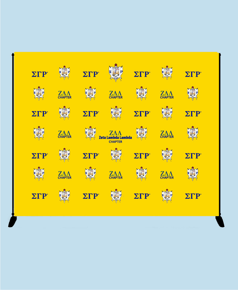 Sigma Gamma Rho®  - Step and Repeat Photography Backdrop