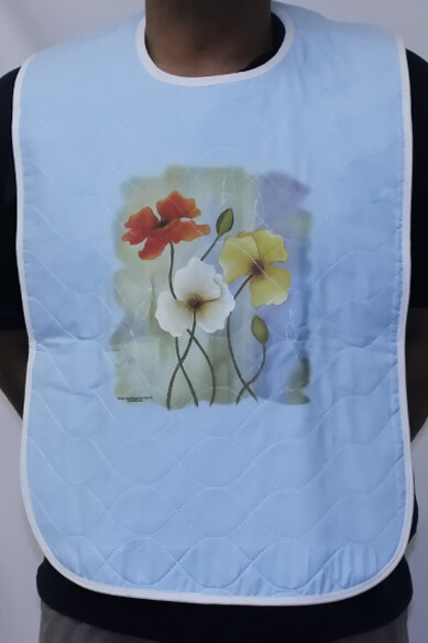 Ladies Quilted Clothing Protector / Adult Bib