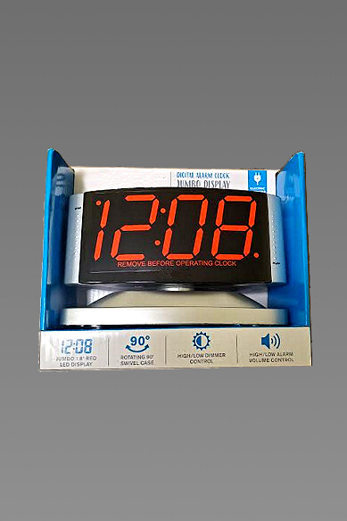 Large Digital Alarm Clock