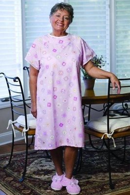 Shoulder Opening Short Sleeve Nightgown