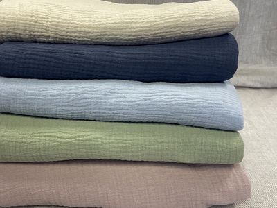 PURE COTTON DOUBLE MUSLIN