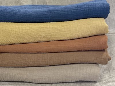 PURE COTTON DOUBLE MUSLIN