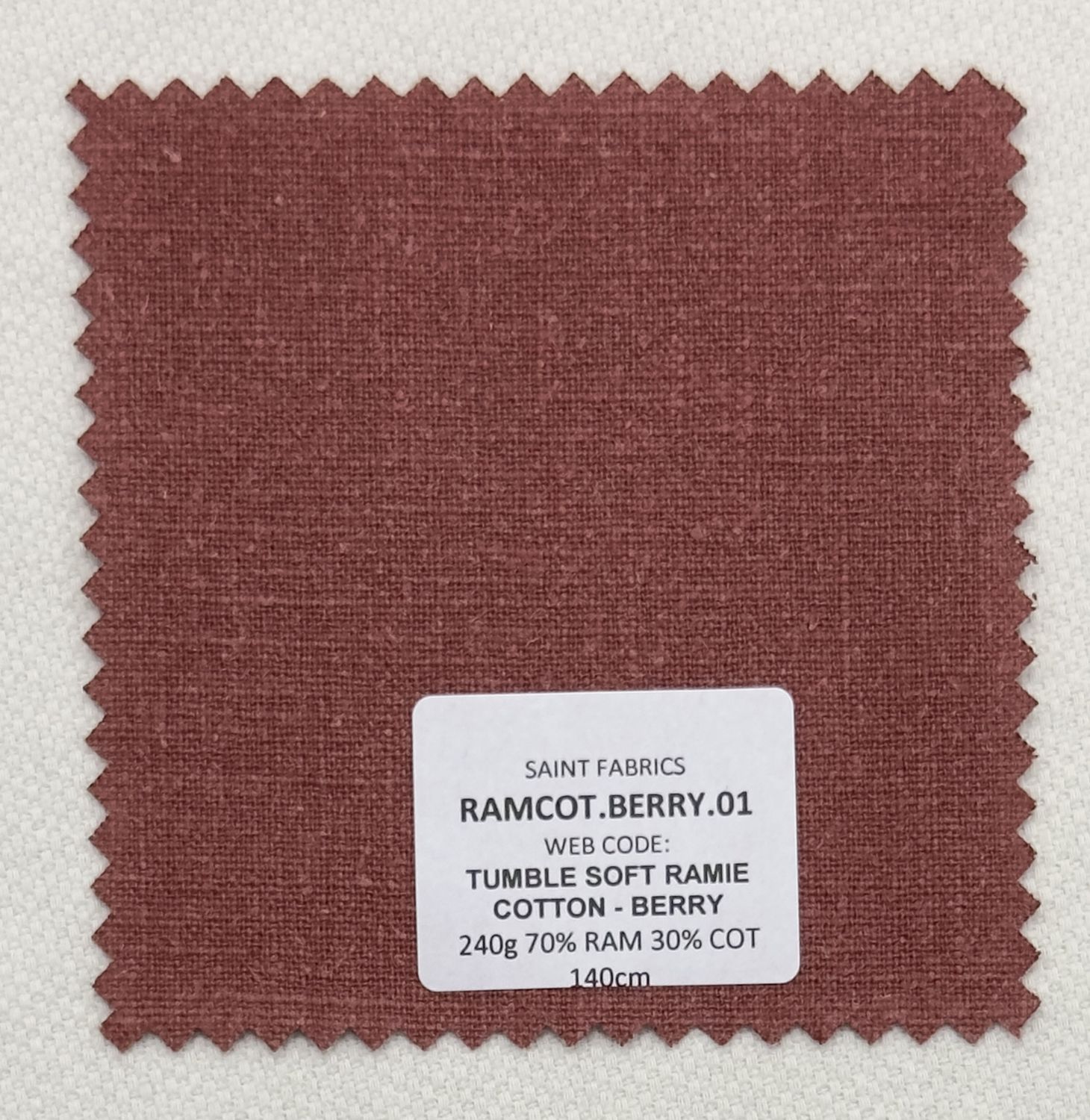 TUMBLE SOFT RAMIE COTTON