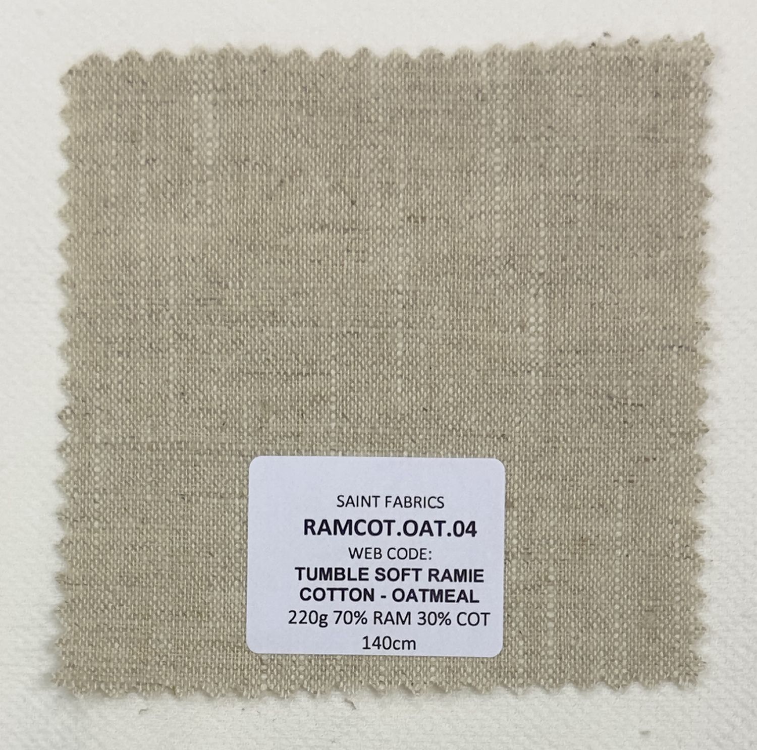 TUMBLE SOFT RAMIE COTTON