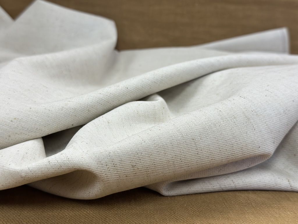 COTTON LINEN TWILL - NATURAL