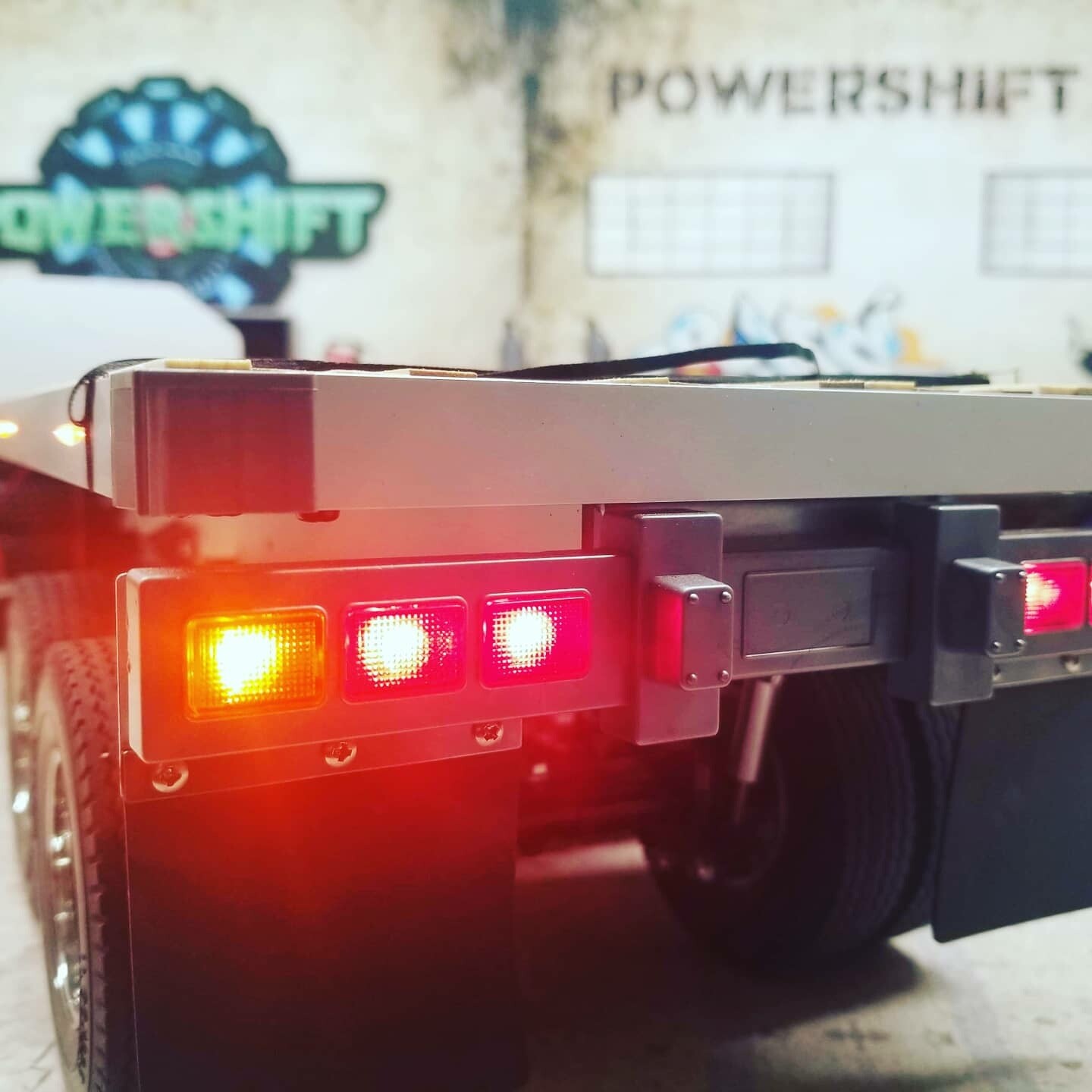 1/14 Tamiya Semi Flatbed Trailer light kit