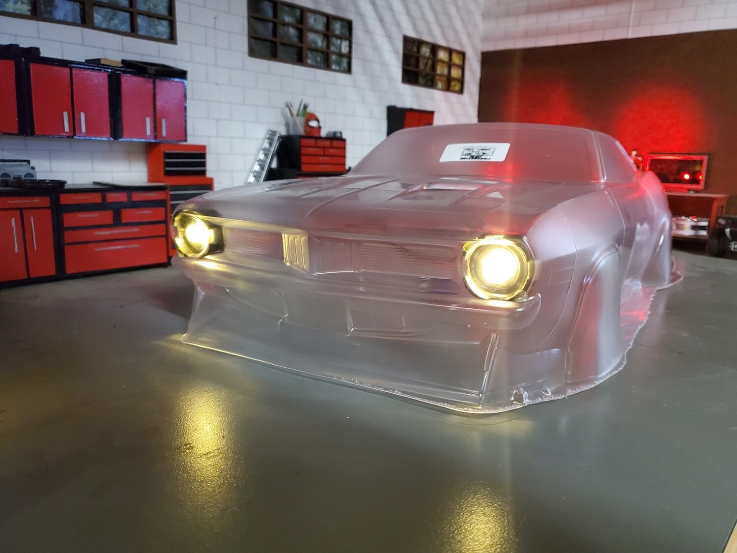 1972 Plymouth Barracuda Drag Car Light Kit