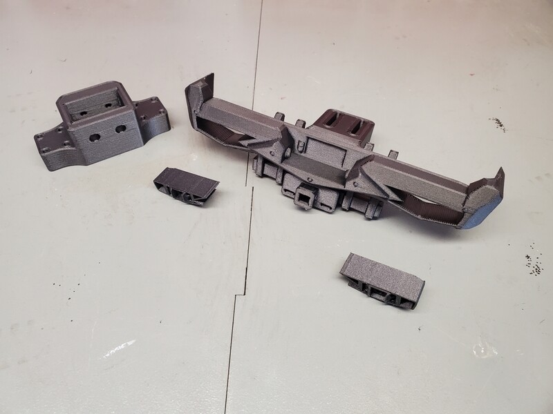 CEN 450 Fab Four Style Rear Bumper
