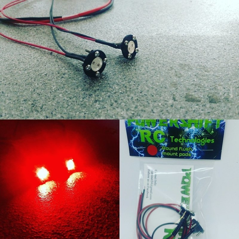 Night Killer™ Light Series PST Flush Mount tailights (round)