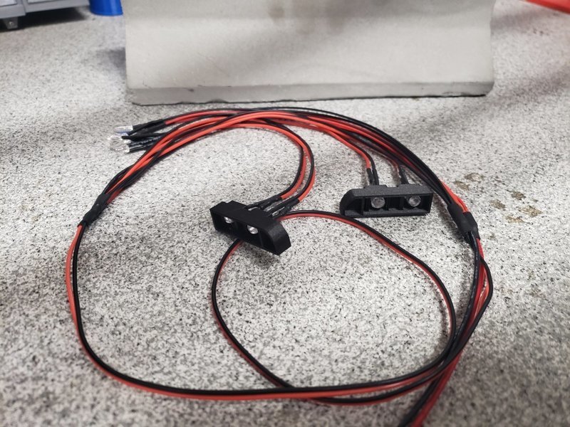 Axial 1969 Blazer Body O.E.M light kit