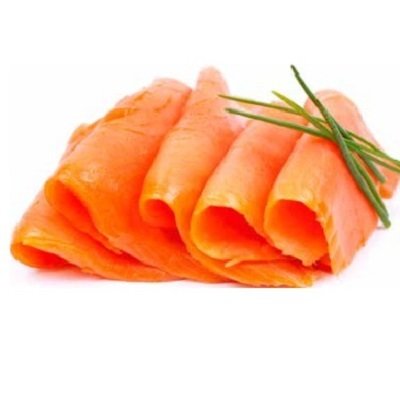 GEROOKTE ZALM FILET VOORGESNEDEN + HEILBOT FILET OF BLOKJES GEROOKTE ZALM FILET VOORGESNEDEN + HEILBOT FILET OF BLOKJES