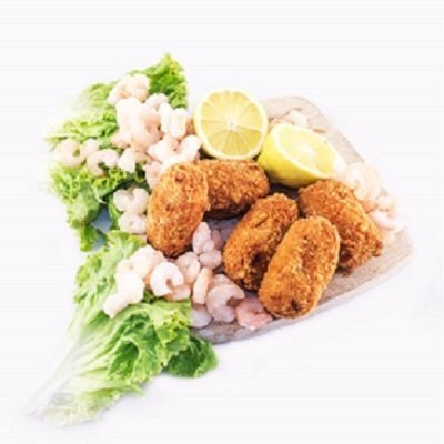 ROSE GARNALEN &amp; BISQUE VAN SCHAALDIEREN KROKETTEN