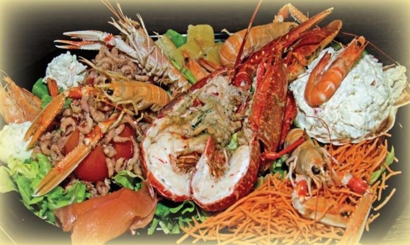 VISSCHOTELS, ZEEVRUCHTENSCHOTELS, BOUILLABAISSE, PROMOTIE: VISGYROS, PAELLA, FONDUE OF GOURMET, VERRASSINGSPAKETTEN, ETC,... + TIPS &amp; INFO