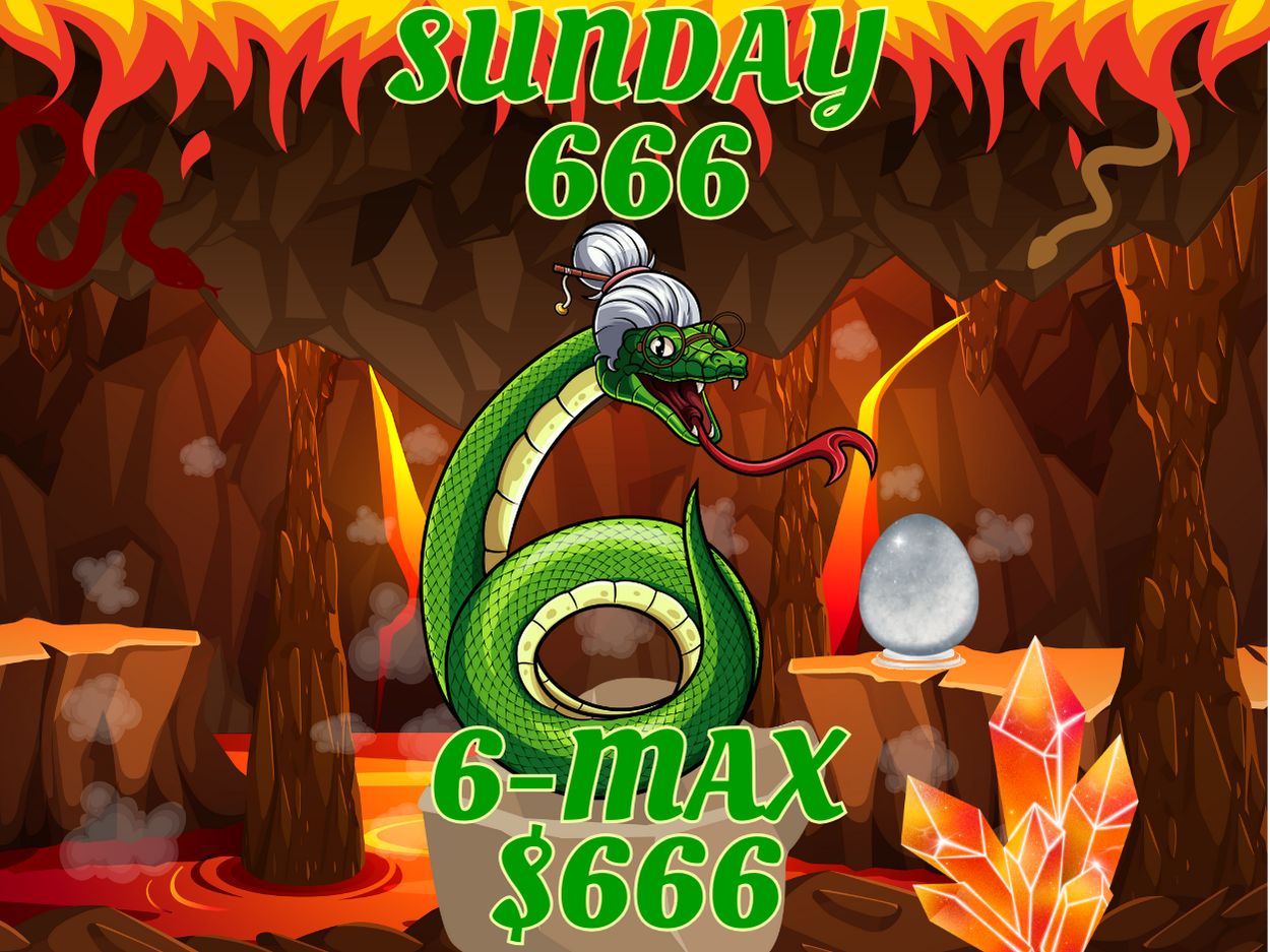 Sunday 666 6-Max 28/09/2025