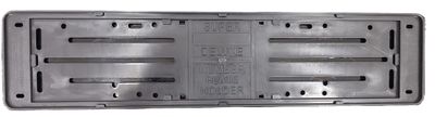 SUPER DELUX NUMBER PLATE  HOLDER. SIZE 520MM X 113MM (LONG)